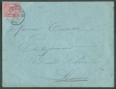 N°46 - 10 Centimes Rouge Obl. Sc LESSINES S/L. Du 20 Août 1894 Adressé à Mr. Terrasse..  Magnifique Frappe.  Luxe - 7744 - 1884-1891 Leopold II