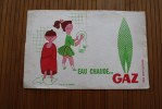 BUVARD  Publicitaire Eau Chaude… Gaz > D´après Fix Masseau —>vendus En L´état: Coupures écornures Voi - Elektriciteit En Gas