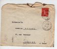 Enveloppe Postée à VENDENHEIM (Bas Rhin) En 1929 Avec Au Verso Un Texte Inhabituel - Cartas & Documentos