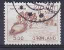 Greenland 1981 Mi. 132    5.00 Kr 1000. Jahrestag Der Besiedlung Grönlands Tunit-Dorset-Kultur Walrossjagd - Usati