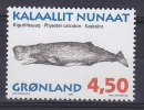 Greenland 1996 Mi. 290 Y     4.50 Kr Wale Whale Kaslelot Flour Paper MNH** - Ongebruikt