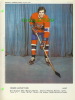 SPORT HOCKEY - CANADIENS DE MONTRÉAL - CHUCK LEFLEY, No 24 - DIMANCHE/DERNIÈRE HEURE,1973 - DIMENSION  21 X 28 Cm - - Montreal Canadiens