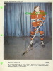 SPORT HOCKEY - CANADIENS DE MONTRÉAL - GUY LAFLEUR, No 10 - DIMANCHE/DERNIÈRE HEURE,1972 - DIMENSION  21 X 28 Cm - - Montreal Canadiens