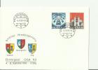 EUROPA SWITZERLAND 1993 - FDC OGA 93 EHRENGAST - IN BRIG W 2 STS 60-80 POST NIEDERGESTEIN SEP 4, 1993 RE SW 3 - 1993