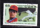 CUBA 2003 BASEBALL BEISBOL COPA INTERCONTINENTAL USED - Oblitérés