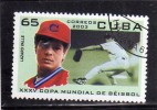 CUBA 2003 BASEBALL BEISBOL COPA INTERCONTINENTAL USED - Used Stamps