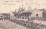 78 / LE PECQ / LA GARE  / DOS NON DIVISE 1903 - Le Pecq