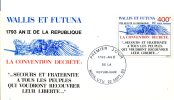 Wallis Et Futuna       FDC       Premier Jour     An 2 De La République       22 Sept. 93 - FDC