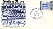 Wallis Et Futuna       FDC       Premier Jour     Art à L'école       18 Octobre 93 - FDC