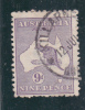 Australia Scott # 50 Used Catalogue $22.50 - Oblitérés