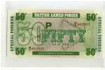 - GRANDE BRETAGNE . 50 P. - British Armed Forces & Special Vouchers