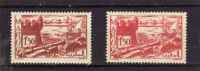 Maroc  1939    N° 186 + 187  Neuf  X (trace De Charn.) - Unused Stamps