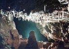 LES GROTTES DE LACAVE - Lumière Noire - Paysage Lunaire - Lacave