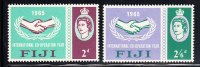 Fiji MNH Scott #213-#214 International Co-operation Year - Fidji (...-1970)