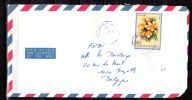 Burundi 1986, 85.F. Fleurs D’Afrique,  PA 556 Sur Lettre - Storia Postale