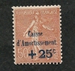 FRANCE -  N°  250 -  Y & T -  * - Cote 35 € - 1927-31 Sinking Fund