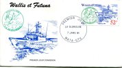 Wallis Et Futuna   FDC    Premier Jour     "La Glorieuse"     7 Janv.91 - FDC
