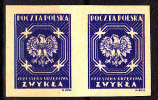 POLAND 1946 Official Double Print Proof? Fi U21II Dp - Gebruikt