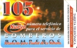 TARJETA DE CUBA DE TELEFONO DE LOS BOMBEROS - Cuba