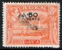 Aden 1953 Surcharge 50c On 8a Used  SG 41 - Aden (1854-1963)