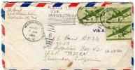 United States- US Navy Air Post Cover- Posted From Washington [23.6.1945] To 4th Battalion Bks. "USN TADCEN"/ California - 2c. 1941-1960 Cartas & Documentos