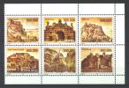 Jugoslawien - Yugoslavia 1993 Old Fortresses Booklet Pane MNH, 5 X - Neufs