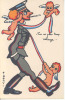 THEME HUMOUR MILITARIA - Illustrateur Signé A REMY - " Tu Es Par Trop Volage  ! ! ! !  " - Remy, A.