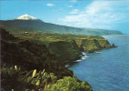 Espana, Islas Canarias, Tenerife, Vista De La Costa Norte Y Teide Al Fondo,   Circulante Si - Other & Unclassified