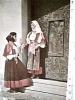 NUORO  RAGAZZE IN COSTUME ANTICO VB1962  DU1398 - Nuoro