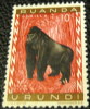 Ruanda-Urundi 1959 Gorilla 10c - Mint - Unused Stamps