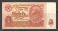 Russia/USSR 1961 ,10 Roubles  Lenin Banknote ,Circulated - Russia