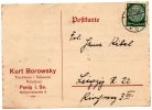 Postkarte Penig In Sachsen Nach Leipzig, 1936 - Sonstige & Ohne Zuordnung