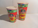 MAC DONALD / MONOPOLY 1997 / 2 GOBELETS NON PAS JOUER - McDonald's