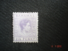 Bahamas 1938 KG VI   21/2d   SG153a  MH - 1859-1963 Crown Colony