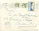 1938 Lettre De Greece Vers London Avec Censure. Cachet Au Dos. Cover - Cartas & Documentos