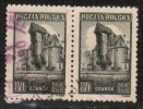 POLAND    Scott #  370  VF USED Pair - Gebruikt