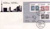 Canada: 1978 Très Belle Fdc "CAPEX 789" Avec Bloc Cachet Ottawa - Lettres & Documents