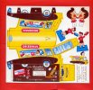 DECOUPI PUBLICITAIRE DELESPAUL CARAMBAR MORICO BISCUIT FOURRE AU CHOCOLAT LAITTA CORONA VEHICULE CAMION - Andere & Zonder Classificatie