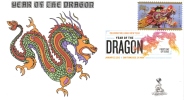 Lunar New Year/Year Of The Dragon FDC With DCP Cancellation, From Toad Hall Covers #2 Of 2 - 2011-...