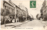 91 MONTGERON LA GRANDE RUE    CAFE  RESTAURANT BONNETERIE MERCERIE - Montgeron