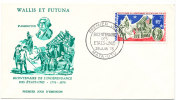 Wallis Et Futuna FDC 28-6-1976 U.S. Bi-Centennial 1776 - 1976 With Cachet - Unabhängigkeit USA