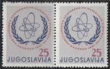 YUGOSLAVIA - JUGOSLAVIJA - ERROR - NUCLEAR CONFERENCE - ''FIFKTRONIKE'' Rather ELEKTRONIKE  - **MNH -  1961 - Atomenergie