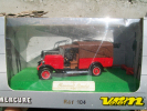 VEREM Mercure - RENAULT BACHE´  POMPIERS Vigili Del Fuoco AVEC SA  BOITE  Scala 1/43 - Verem