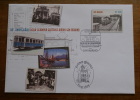 SAN MARINO  2012 - FDC  OFFICIAL STATIONARY COVER ISSUED MAY 26 2012-RAILWAY RIMINI-SAN MARINO - Entiers Postaux
