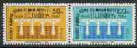 Cyprus Turkish Chypre Turque 1984 Mi 142 /3 YT 127 /8 ** C.E.P.T 25th Anniversary Logo - Europa Cept - Unused Stamps