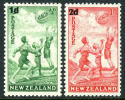 New Zealand B14-15 Mint Hinged Semi-Postal Set From 1939 - Unused Stamps