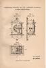 Original Patentschrift - Uhrenfabrik AG In Villingen , 1901 , Hängeuhr Als Nachtuhr , Kuckucksuhr !!! - Other & Unclassified