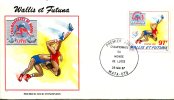 Wallis Et Futuna    FDC  Enveloppe   26 Mai 87    Championnats Du Monde De Lutte - FDC