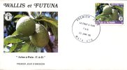 Wallis Et Futuna    FDC  Enveloppe   23 Janvier 86    Le Fruit à Pain - FDC