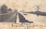 Damme: Le Canal. (Molen,1905, Sugg. Série 35 N. 4) / NON DIVISE - Damme